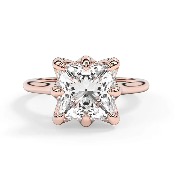 Rings deBebians 8 Prong Solitaire Engagement Ring Setting