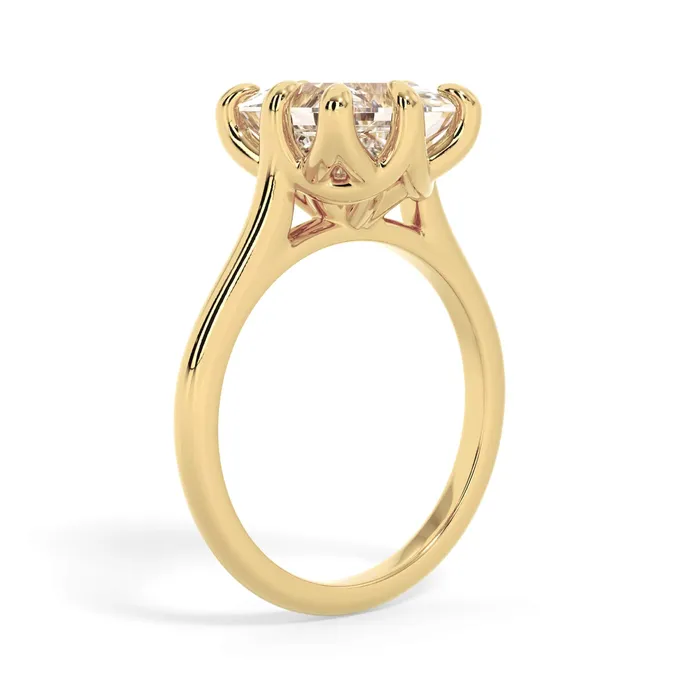 Rings deBebians 8 Prong Solitaire Engagement Ring Setting