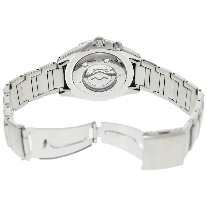 Seiko Bracelets Seiko SKA565 Mens Black Dial Steel Bracelet Kinetic Watch