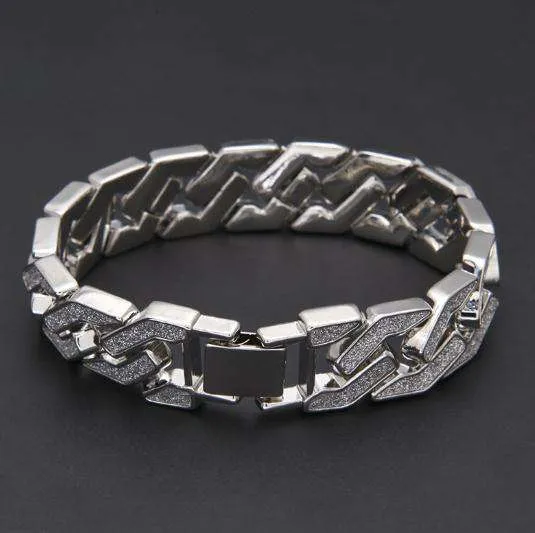 VVS Jewelry Bracelets Bling Geometric Bracelet Watch Set