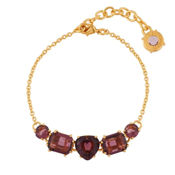 Bracelets Les Nereides 5 Plum Stones Bracelet Les Nereides Bracelets Les Nereides 5 Plum Stones Bracelet Les Nereides