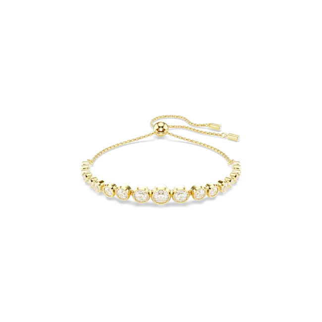Bracelets Swarovski Imber Tennis Bracelet Mixed Round Cuts White GoldTone Plated Swarovski Bracelets Swarovski Imber Tennis Bracelet Mixed Round Cuts White GoldTone Plated Swarovski