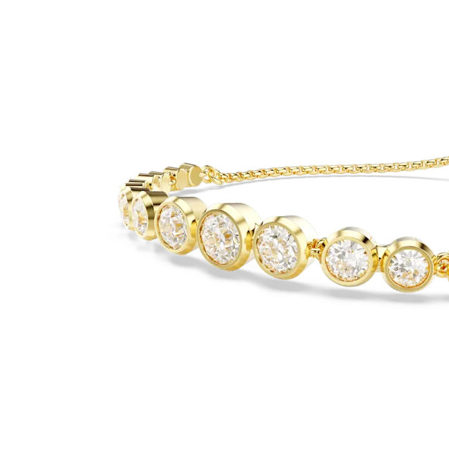 Bracelets Swarovski Imber Tennis Bracelet Mixed Round Cuts White GoldTone Plated Swarovski Bracelets Swarovski Imber Tennis Bracelet Mixed Round Cuts White GoldTone Plated Swarovski