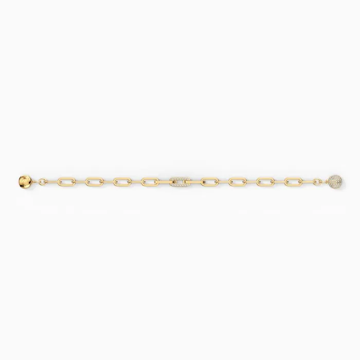 Bracelets Swarovski Swarovski The Elements Chain Bracelet Gold Medium Bracelets Swarovski Swarovski The Elements Chain Bracelet Gold Medium