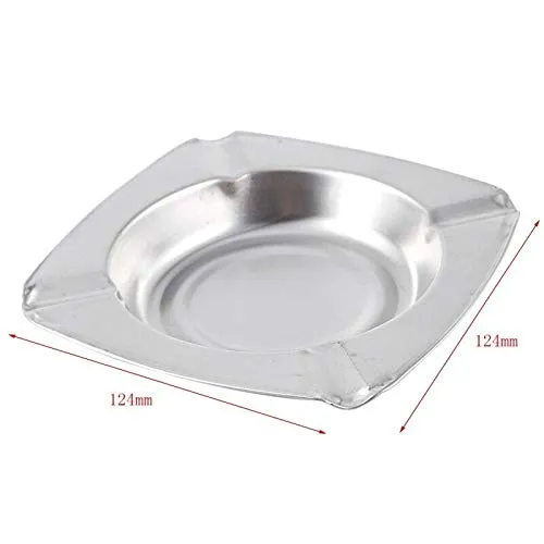 Bracelets UBERSWEET 1XStainless Steel Ashtray 124mm X1R6 Dropshipped via Social Commerce Network