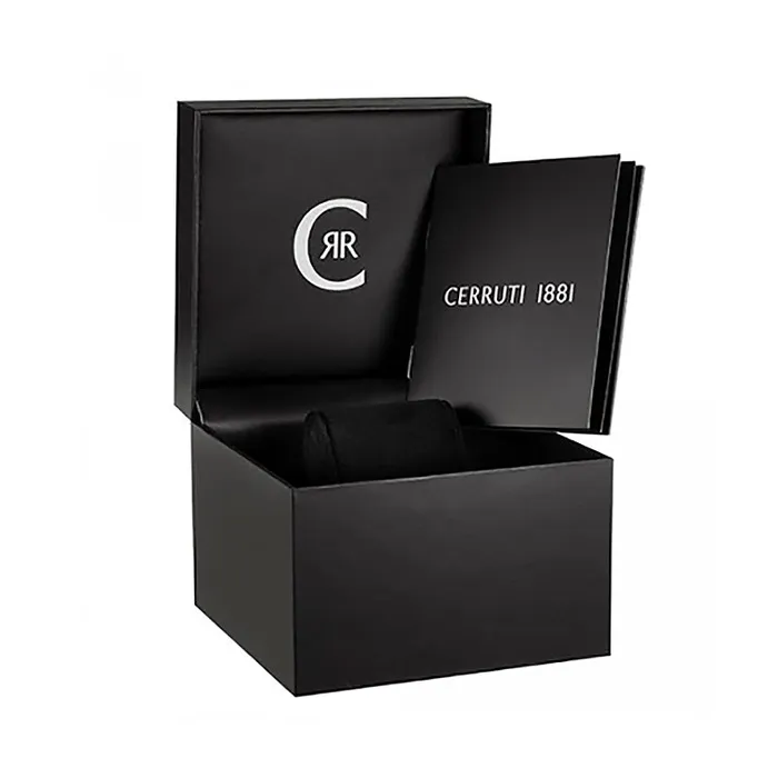 Cerruti 1881 Baccio Ladies Black Dial Gold Stainless Steel Watch Cerruti Bracelets