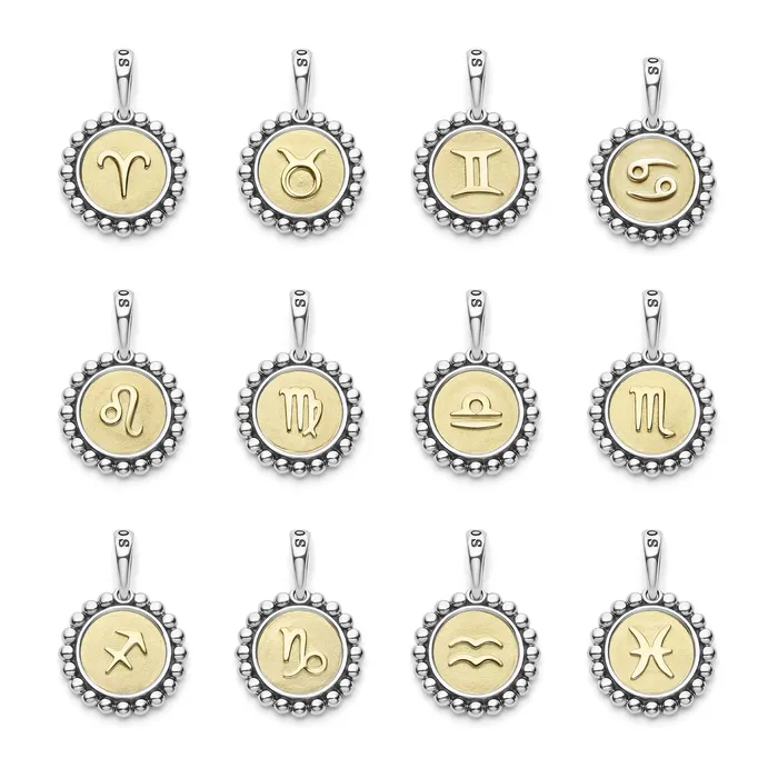 Charm Necklaces LAGOS Signature Caviar Scorpio Zodiac Charm Charm Necklaces LAGOS Signature Caviar Scorpio Zodiac Charm