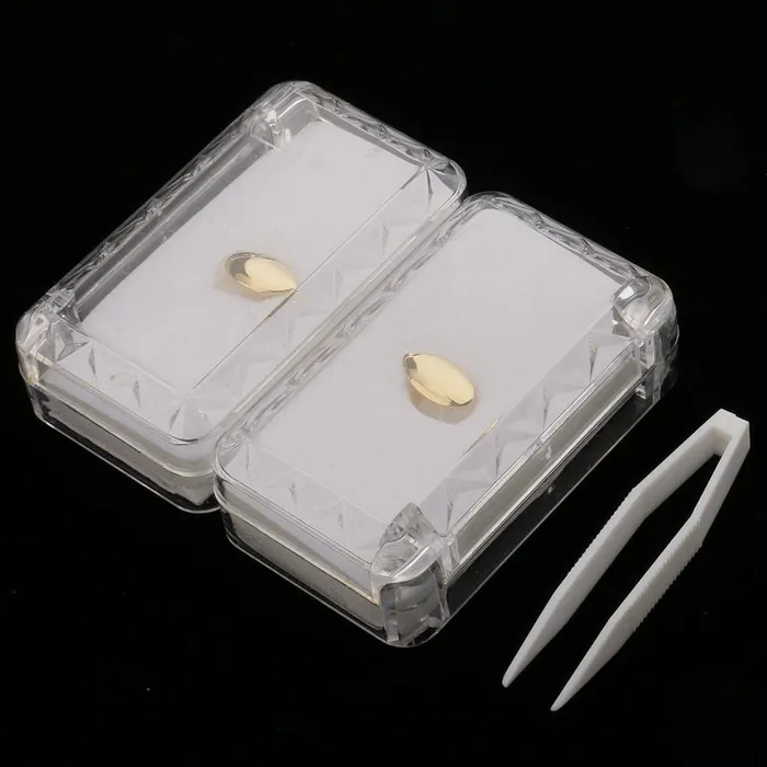 Dropshipped via Social Commerce Network PreStyled Sets CALANDIS 18K Golden Plated Vampire Single Grill Hip Hop Halloween Grills Gold