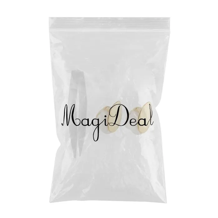 Dropshipped via Social Commerce Network PreStyled Sets CALANDIS 18K Golden Plated Vampire Single Grill Hip Hop Halloween Grills Gold