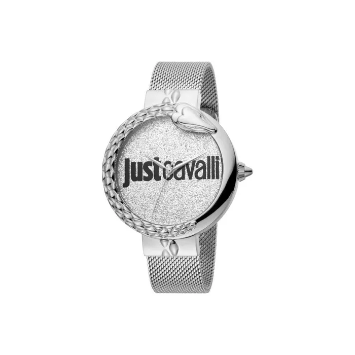 Just Cavalli Bracelets Just Cavalli Ladies Watch With Silver Color Case Glitters Dial Mesh Bracelet Just Cavalli Bracelets Just Cavalli Ladies Watch With Silver Color Case Glitters Dial Mesh Bracelet