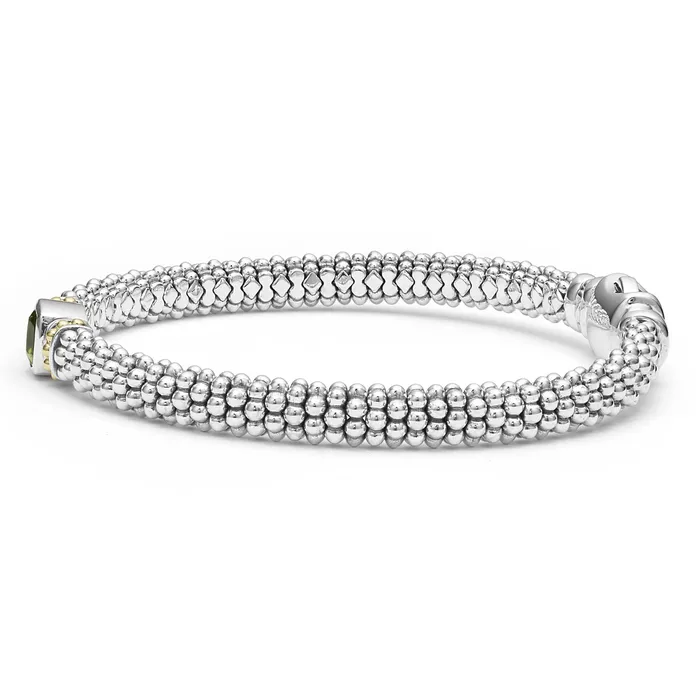 LAGOS Bracelets Rittenhouse Peridot Caviar Bracelet 6mm LAGOS Bracelets Rittenhouse Peridot Caviar Bracelet 6mm