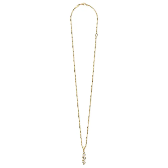 LAGOS Necklaces 18K Fizz Diamond Linear Necklace LAGOS Necklaces 18K Fizz Diamond Linear Necklace