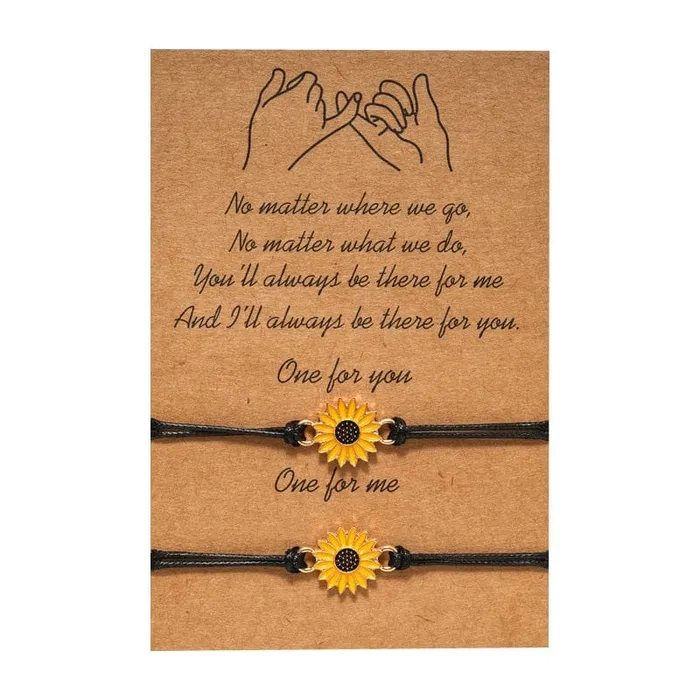 Love Friendship Bracelet Set wickedafstore Bracelets
