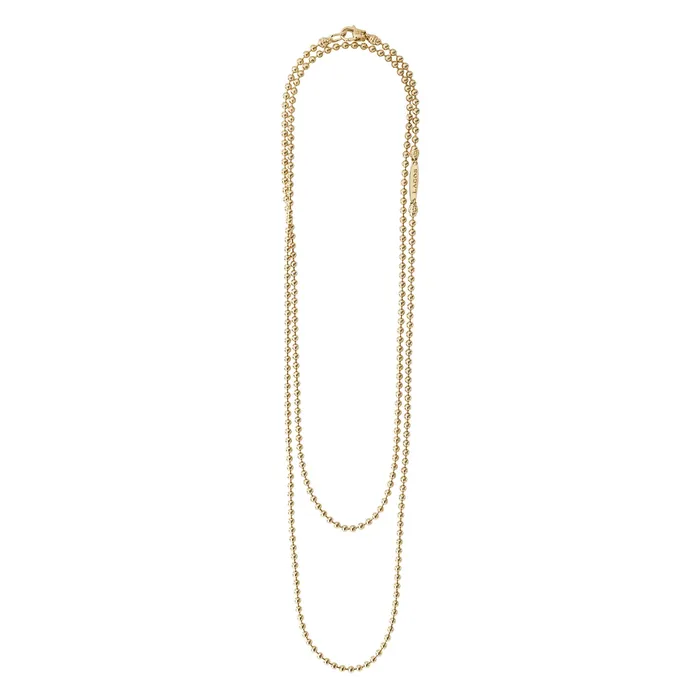 PreStyled Sets Lagos Caviar Gold 18K Gold Beaded Necklace