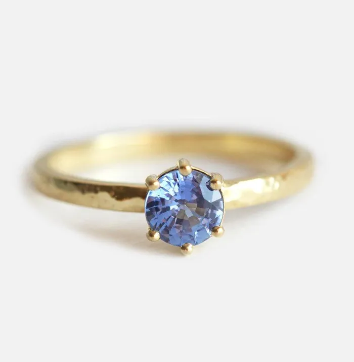 Rings Capucinne Mollie Blue Sapphire Ring
