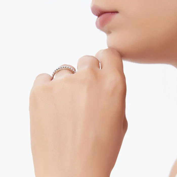 Rings Halo Oval CZ Ring Set in Sterling Silver BERRICLE