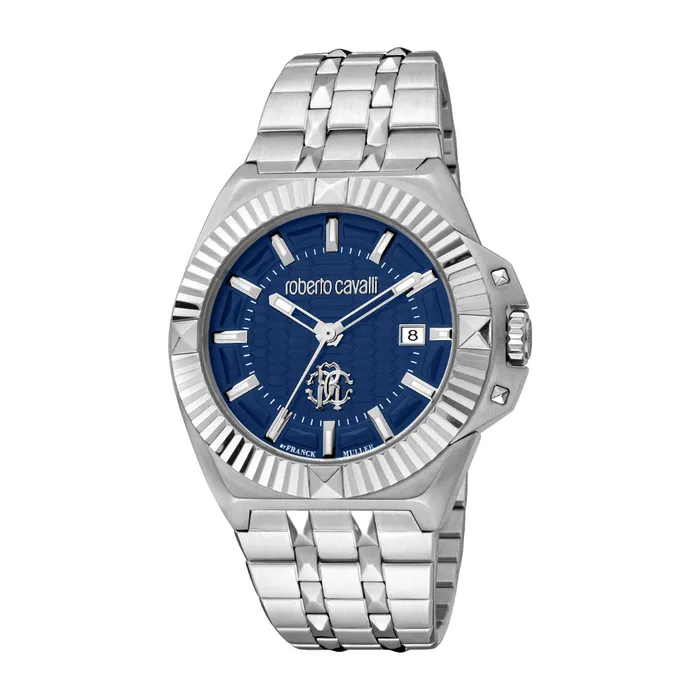 Roberto Cavalli Bracelets Roberto Cavalli by Franck Muller Mens Classic Watch with Stainless Steel Bracelet Roberto Cavalli Bracelets Roberto Cavalli by Franck Muller Mens Classic Watch with Stainless Steel Bracelet