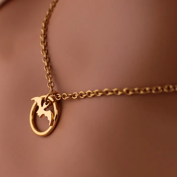 Captive Collars PreStyled Sets Gold Bat O