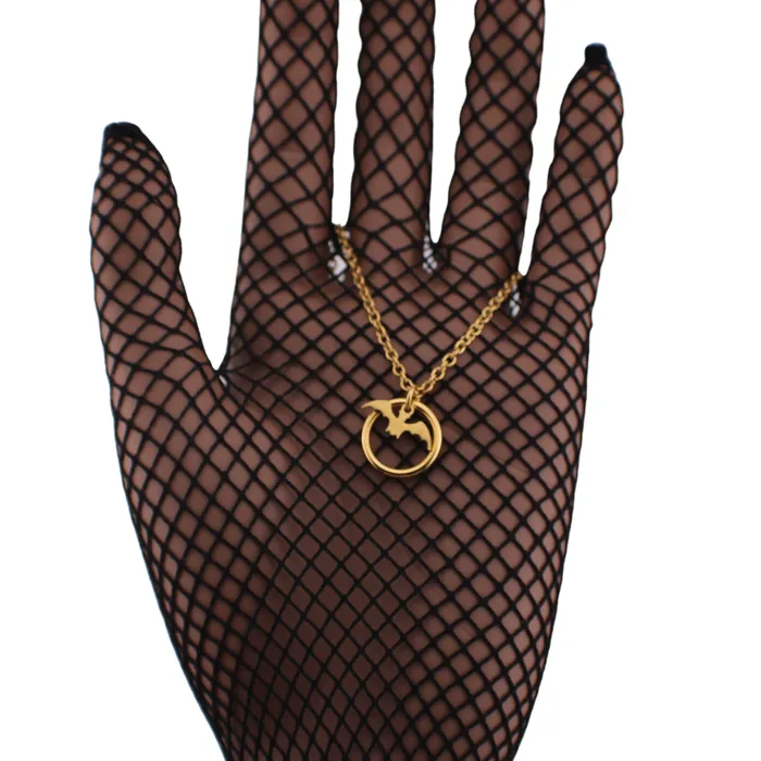 Captive Collars PreStyled Sets Gold Bat O