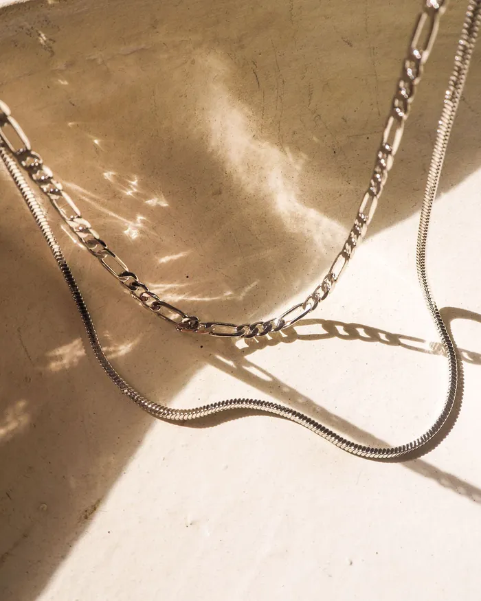 Cecilia Chain Necklace Silver Luv Aj Necklaces