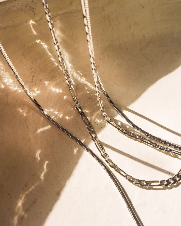 Cecilia Chain Necklace Silver Luv Aj Necklaces