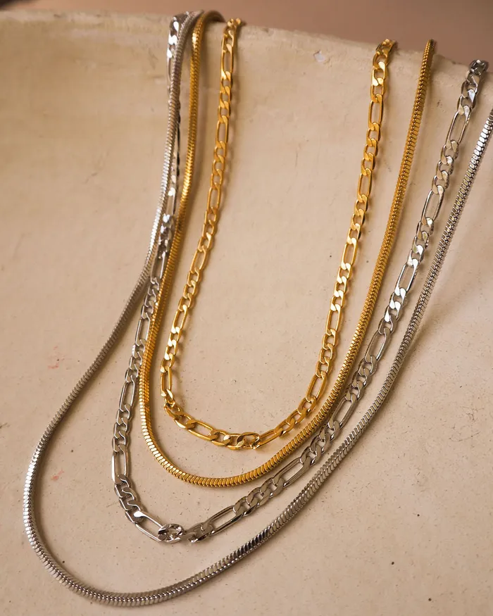 Cecilia Chain Necklace Silver Luv Aj Necklaces