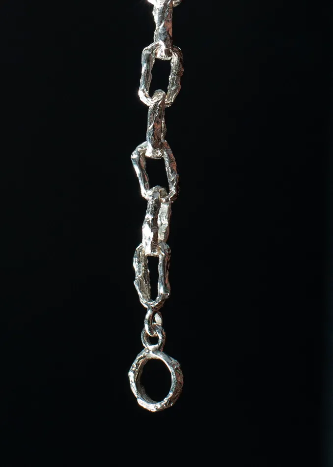ULA CHAIN LINK BRACELET 925 STERLING SILVER Jess Zabala Jewelry Bracelets