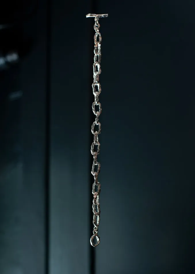 ULA CHAIN LINK BRACELET 925 STERLING SILVER Jess Zabala Jewelry Bracelets